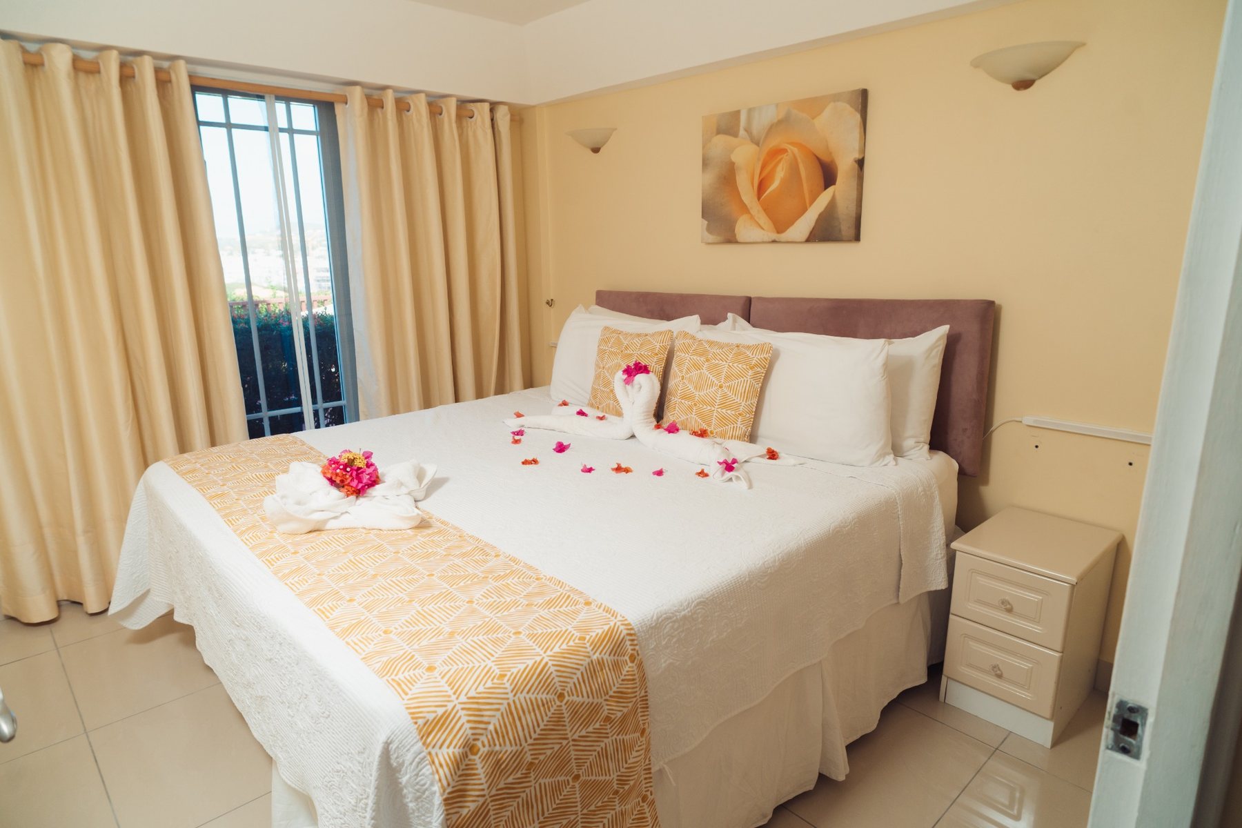 Rodney Bay Suites bedroom